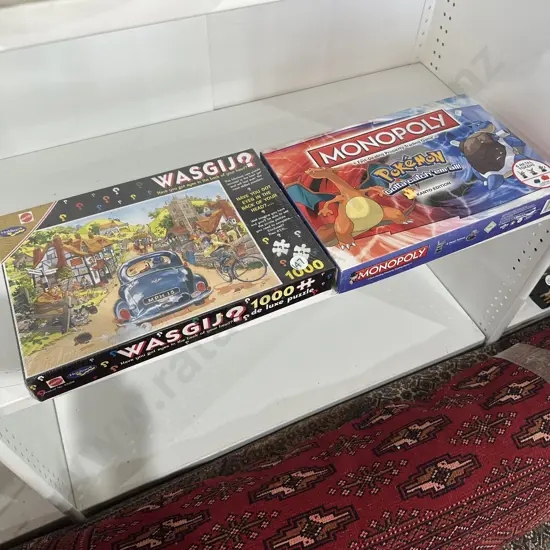 Monopoly "Pokemon" & new Wasgij
