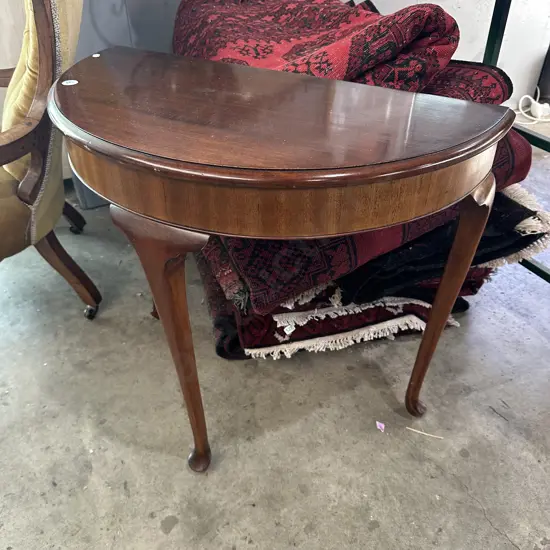 cabriole hall table