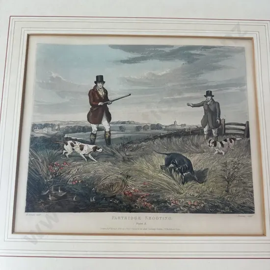Set 4 early Partridge shooting pictures