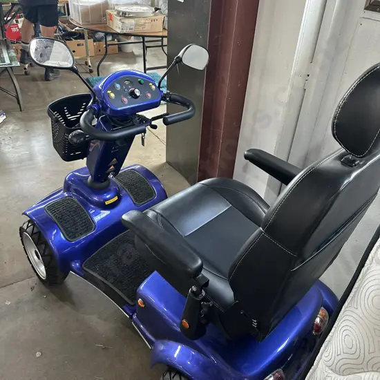 As new (virtually unused) Merits mobility scooter cost 7.5k from Hewitts