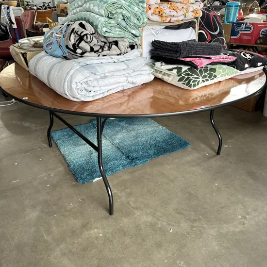 large catering trestle table