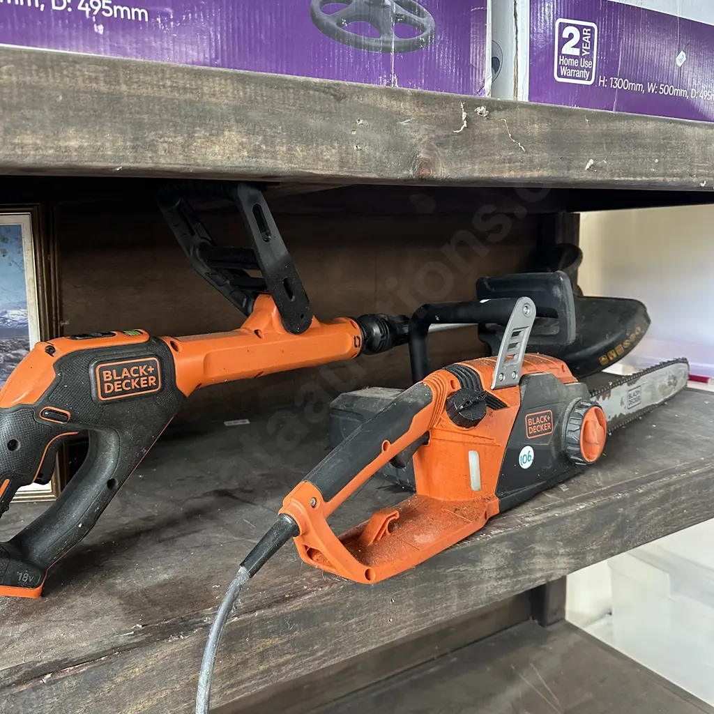 electric chainsaw plus whipper snapper (no battery) Image 1++