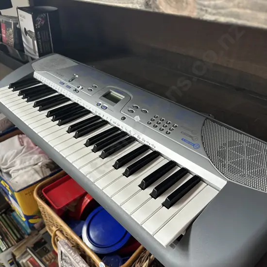casio keyboard (no power lead so battery only)