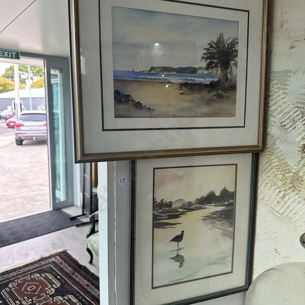 2 water colour paintings Image 1++