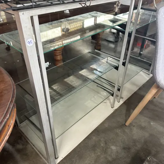 Glass display case