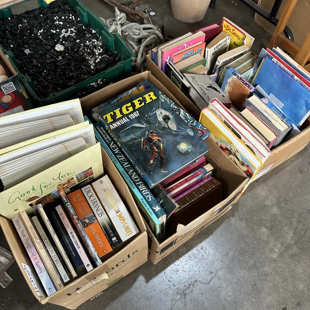 Three boxes of books. Image 1++