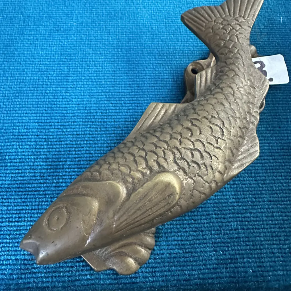 Bronze trout door knocker Image 1++
