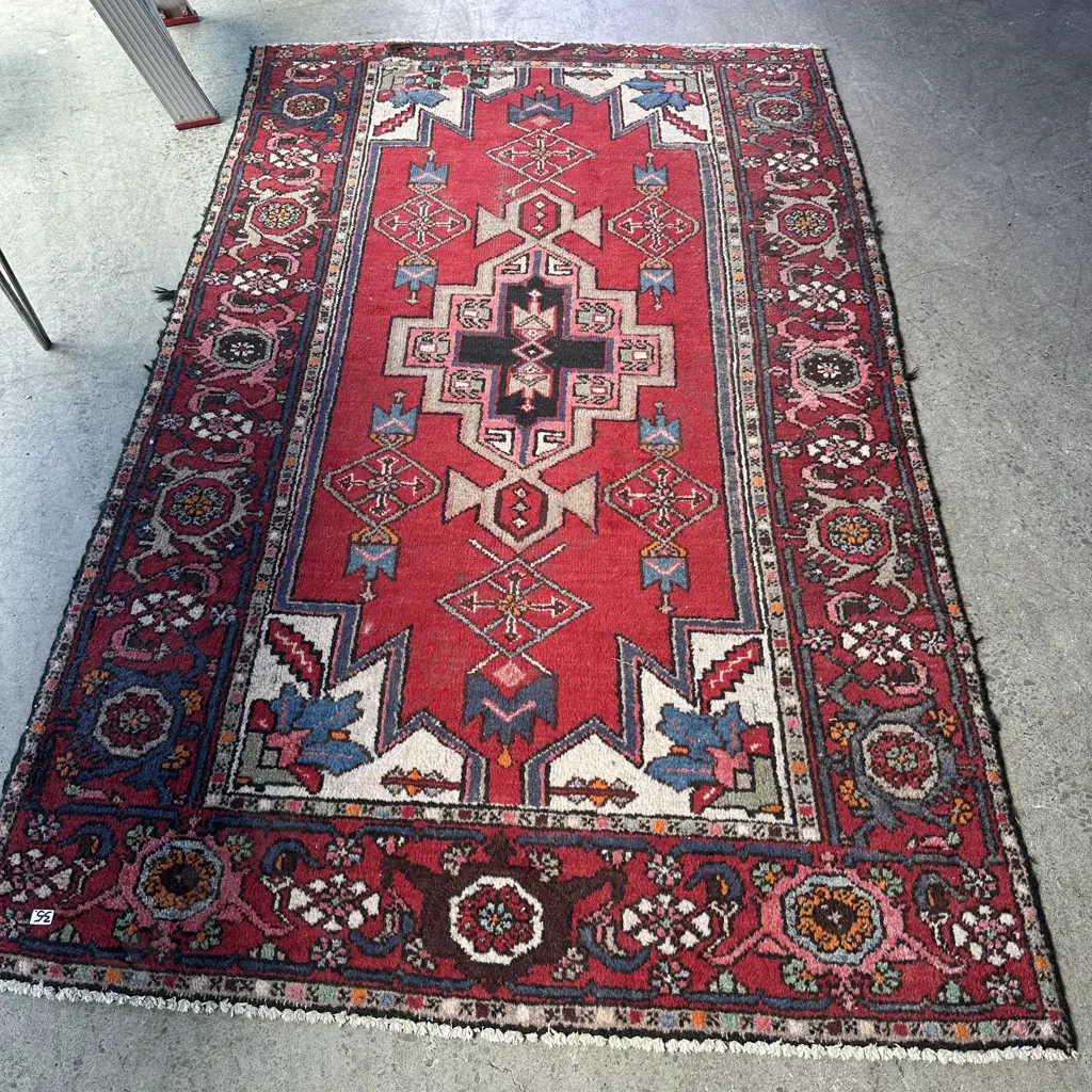 aged Persian rug 1930 x 1200 Image 1++