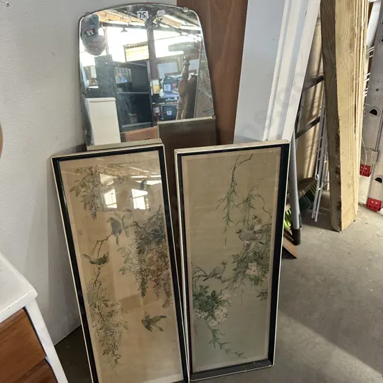 Japanese art plus mirror