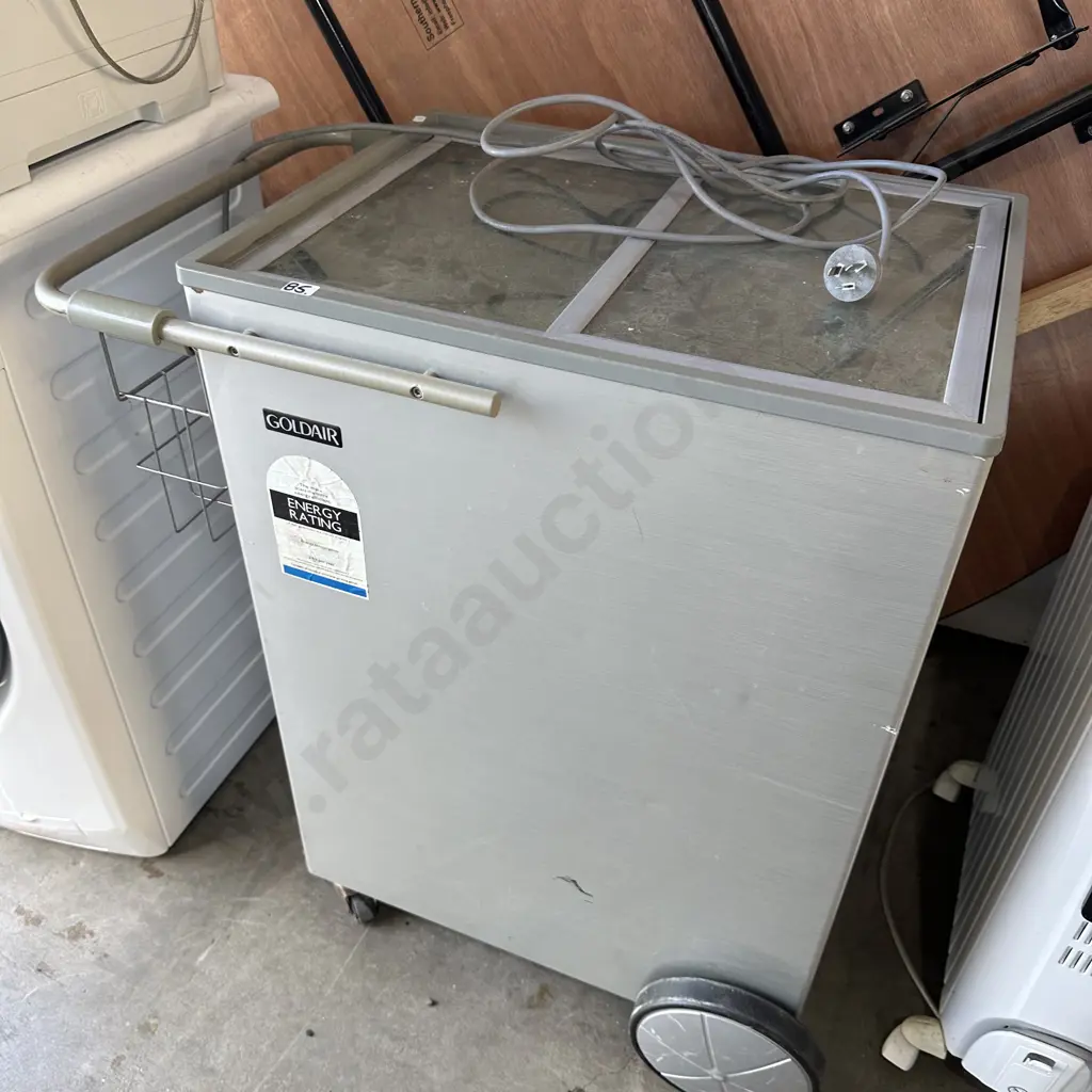 rolling display icedream/drinks trolley, can be set to freezer or fridge Image 1++
