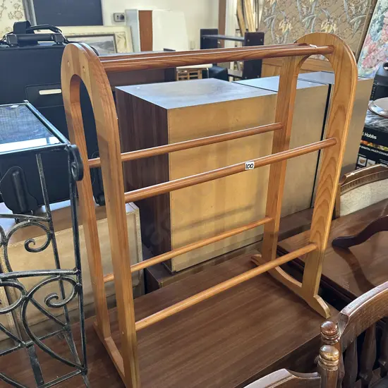 Pine towel rail