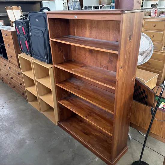 Pine bookcase 1500 x 900