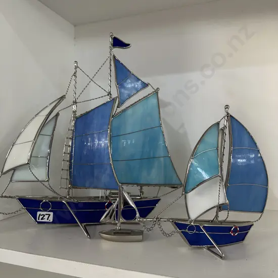 metal yacht art