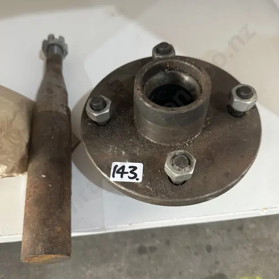 Trailer hub complete kit.