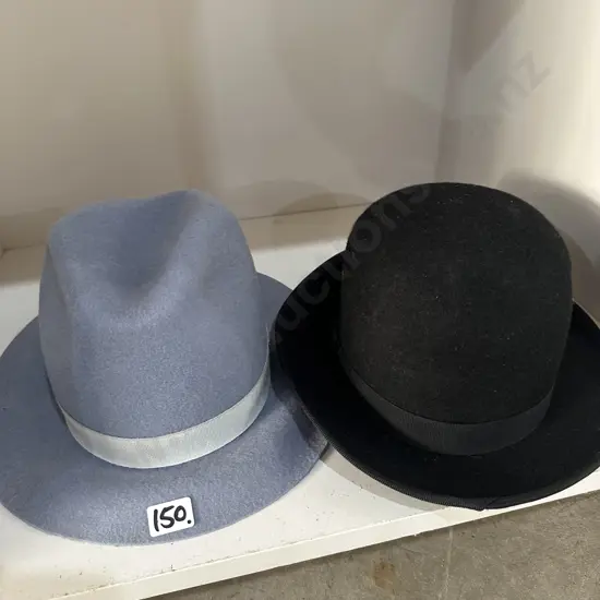2 new felt hats