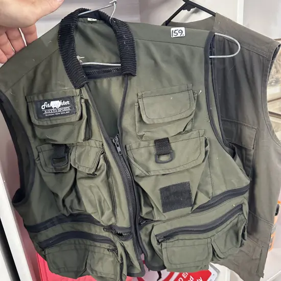 NZ made XL fishing vest plus other