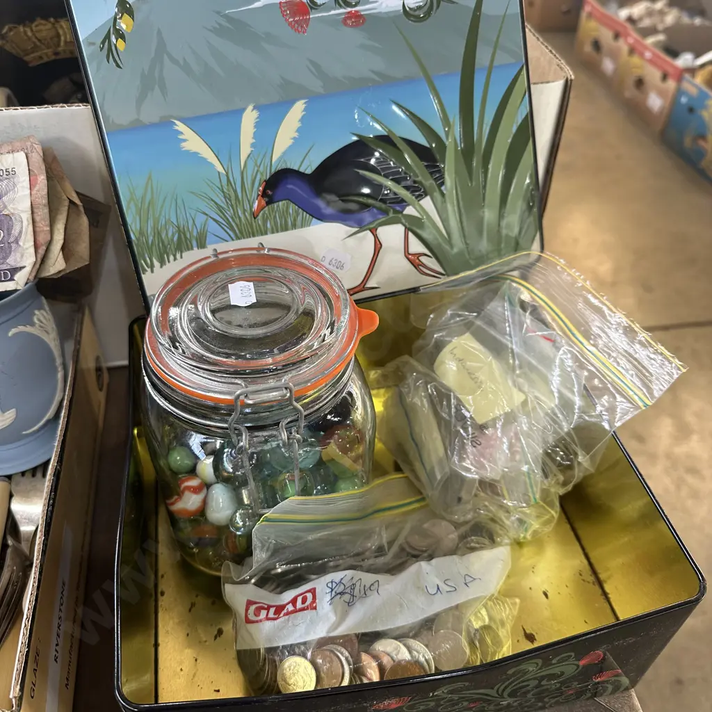 Lots of collectable coins and marbles etc. Image 1++