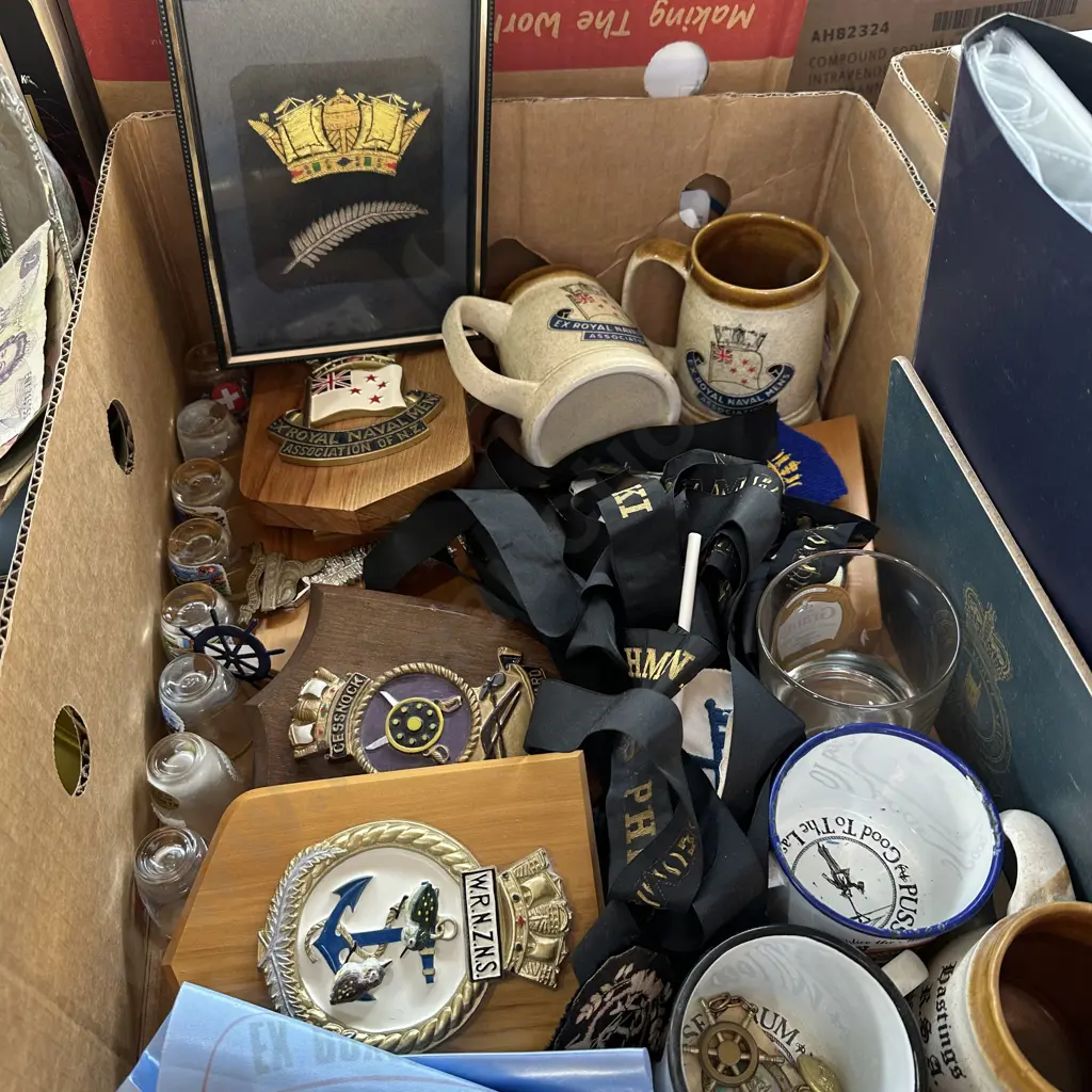 Collection of Navy items. Image 1++