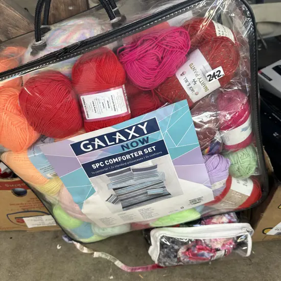 Selection of wool.