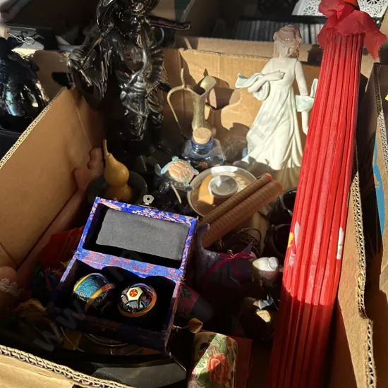 Box of collectables