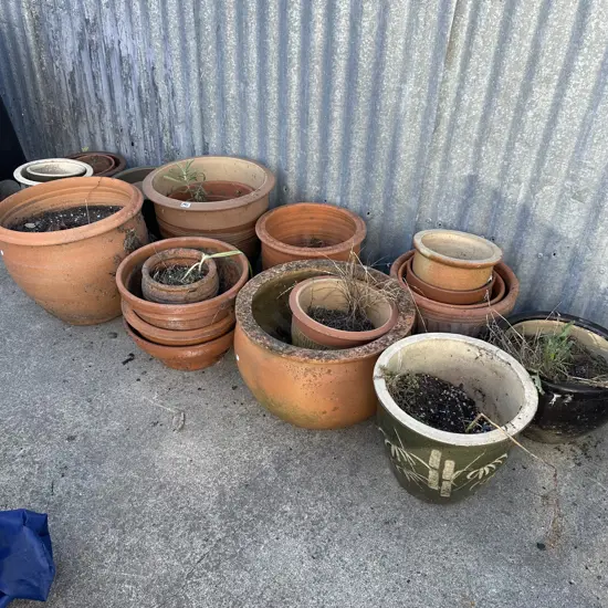 large lot planters