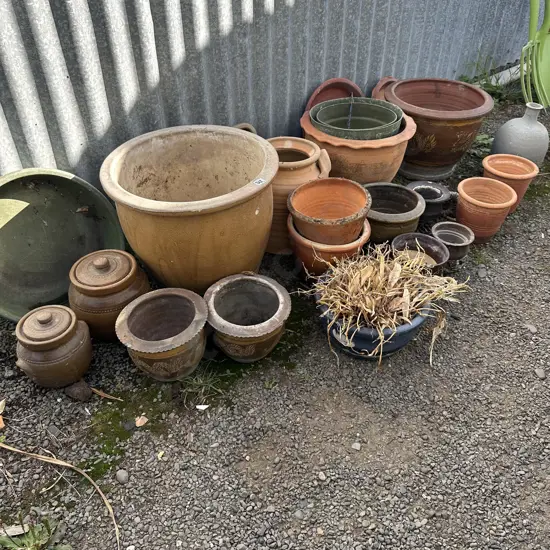 large lot planters