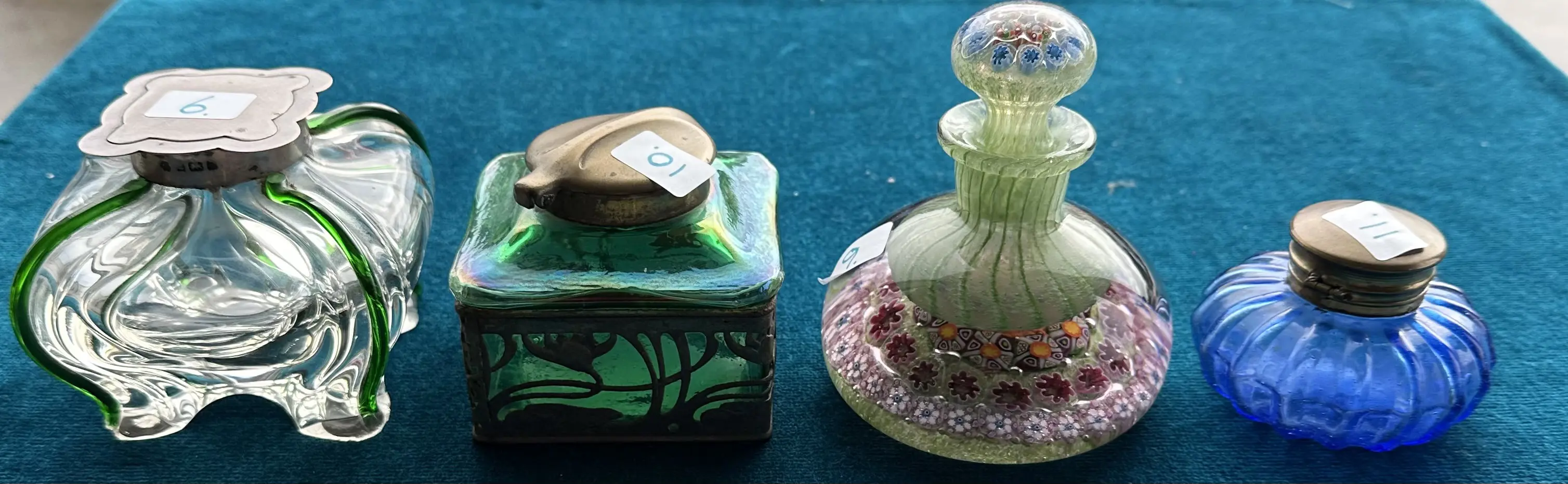 ESTATE + INKWELLS + BOOKS
